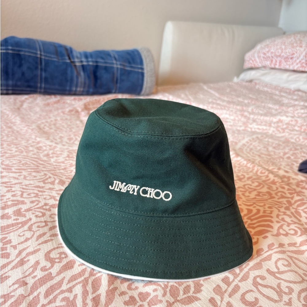 Jimmy Choo Dark Green Hat
